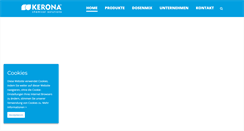 Desktop Screenshot of kerona.de